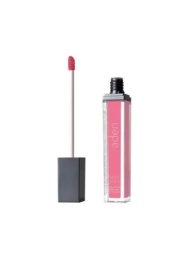 Aden Liquid Lipstick - 17 Pinky - - 1
