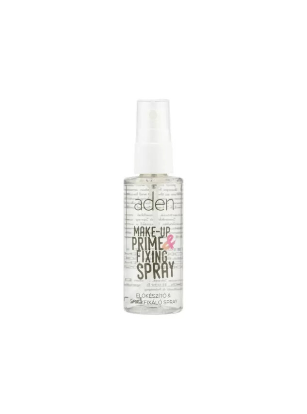 Aden Make-Up Prime & Fixing Sprey - Makyaj Bazı & Sabitleme Spreyi - 50 ml - Aden