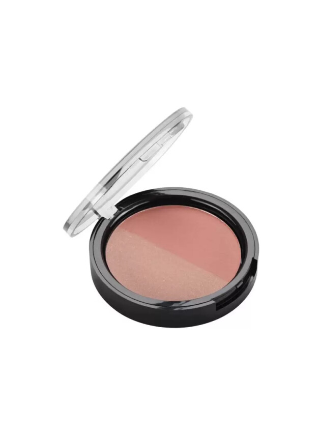 Aden Matt & Glow Blush Duo - 2si1 Arada Mat ve Parlak Allık - - Aden
