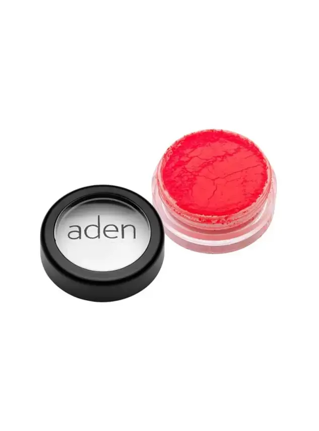 Aden Pigment Powder - 39 Neon Vivid Red - - 1