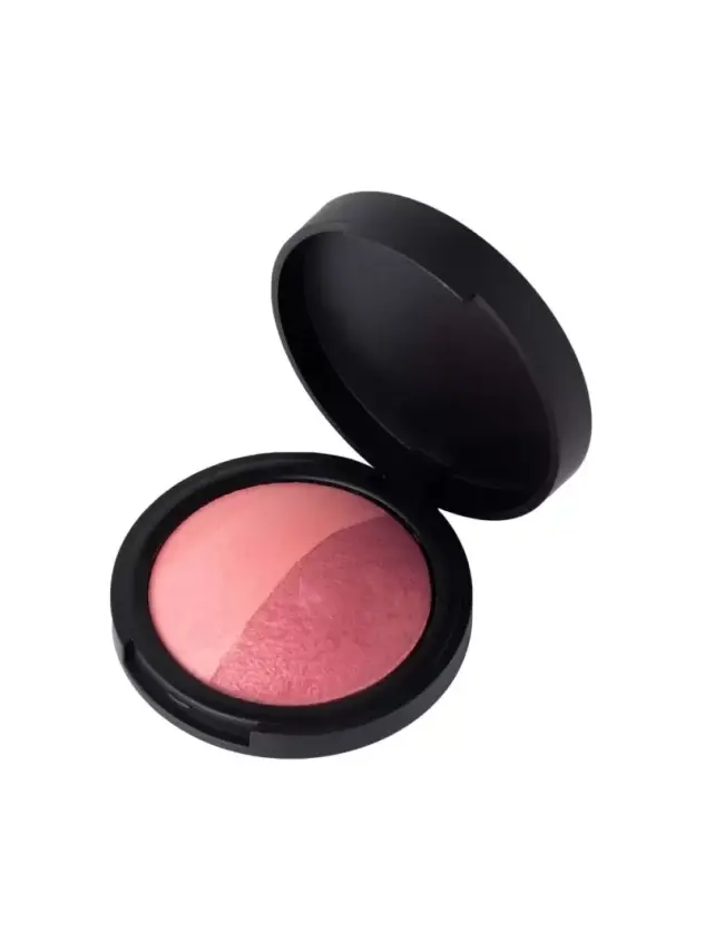 Aden Terracotta Baked Blusher Duo - İkili Terracotta Allık - 7 gr - 1