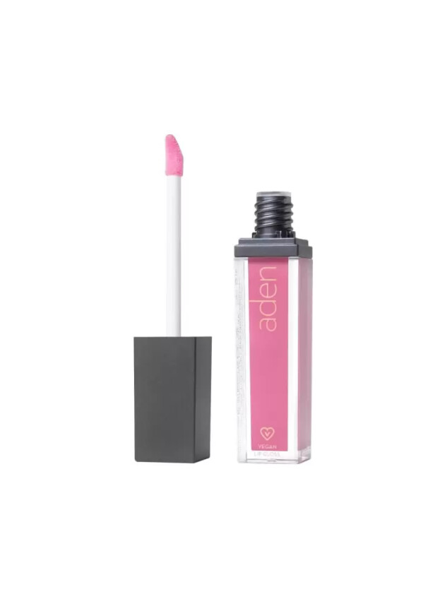 Aden Vegan Lipgloss - 02 Baby Pink - - Aden