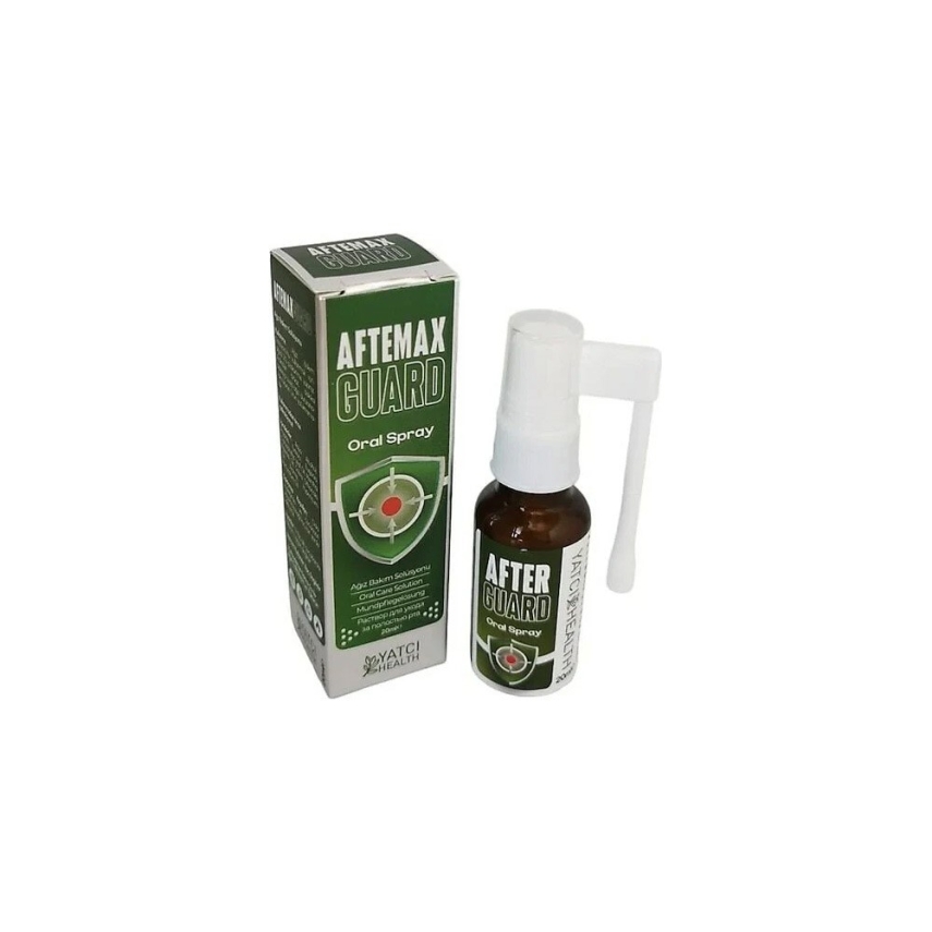 Aftemax Guard Oral Ağız Bakım Solüsyonu Sprey Cam 20 ml - 1