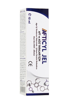 Afticyl Jel - Aft ve Ağız Yaraları - 10ml - Arya