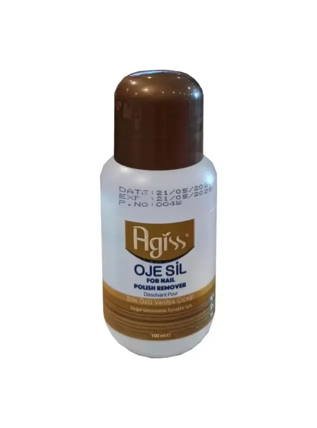 Agiss Ojesil Bitki Özlü Vanilya Çiçeği Aseton 200 ml - 1