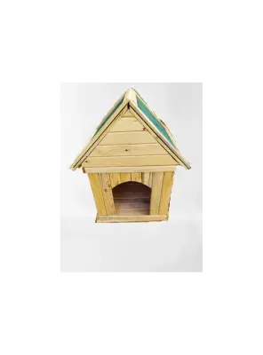 Ahşap Köpek Kulübesi 55*68*80 cm - Daisy