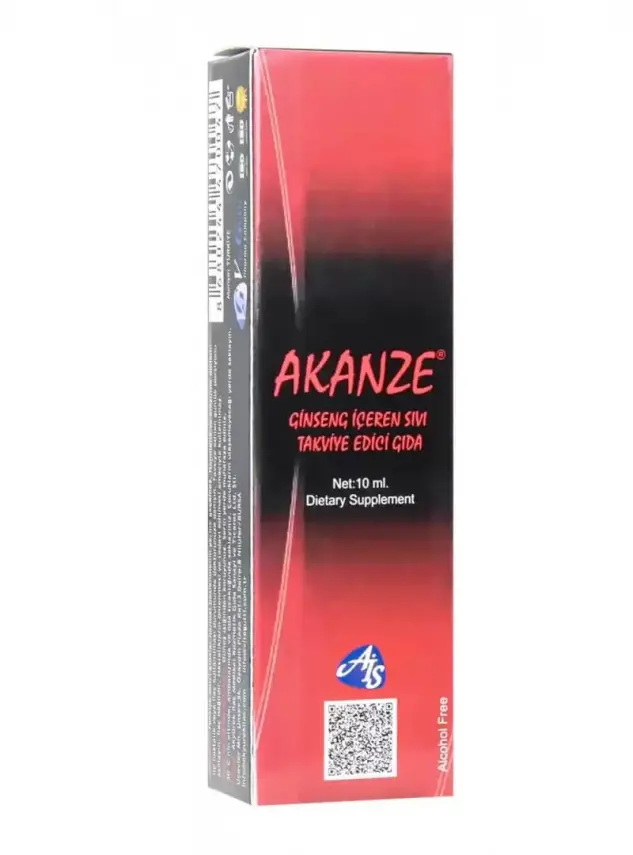 Akanze Takviye Edici Gıda 10 ml - 1