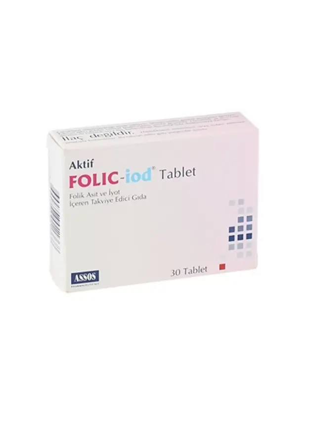 Aktif Folic - İod 30 Tablet - 1