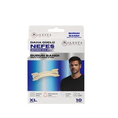 Alesta Burun Bandı Yetişkin XL 10'lu - Alesta