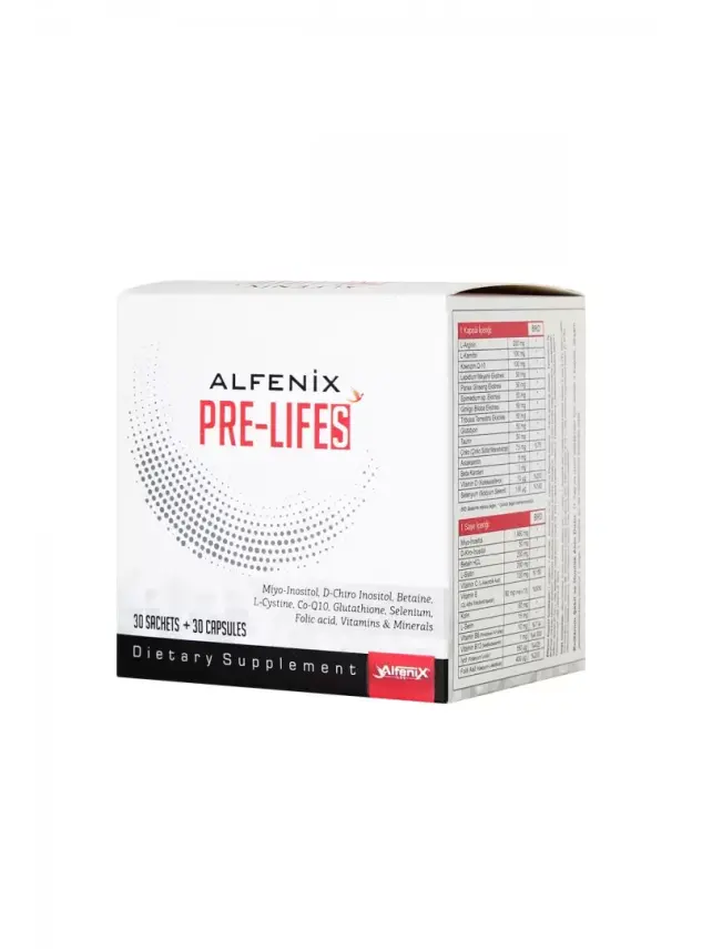 Alfenix Pre-Lifes 30 Saşe + 30 Kapsül - 1