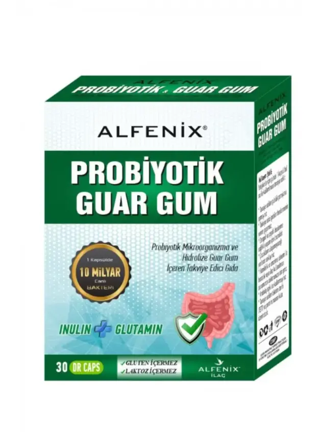 Alfenix Probiyotik Guar Gum 30 Dr Kapsül - 1