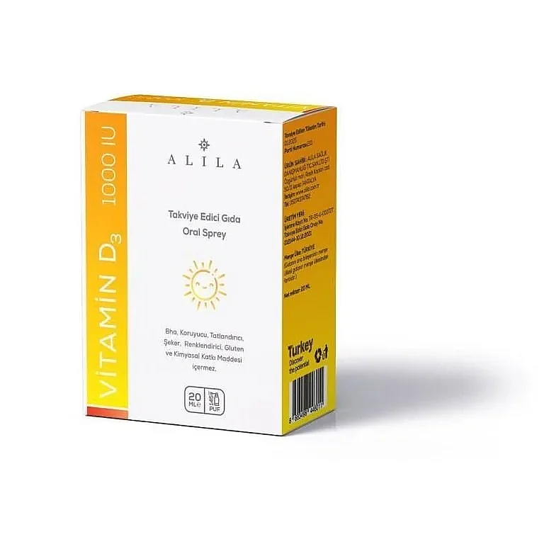 Alila Vitamin D3 1000 IU 20 ml Sprey - 1