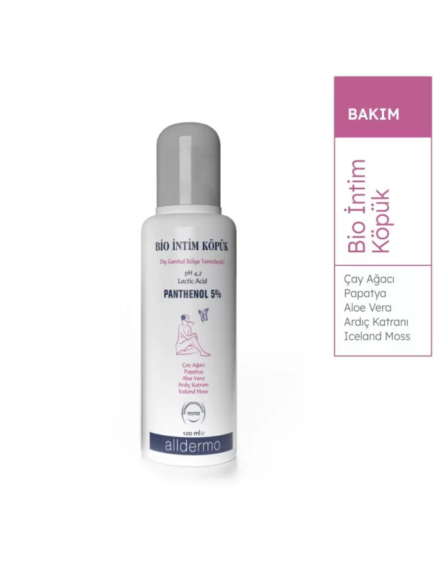 Alldermo Bio İntim Köpük 100ml - Alldermo