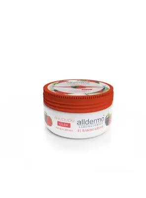 Alldermo El Bakım Kremi Ahududu Çilek 150ml - Alldermo