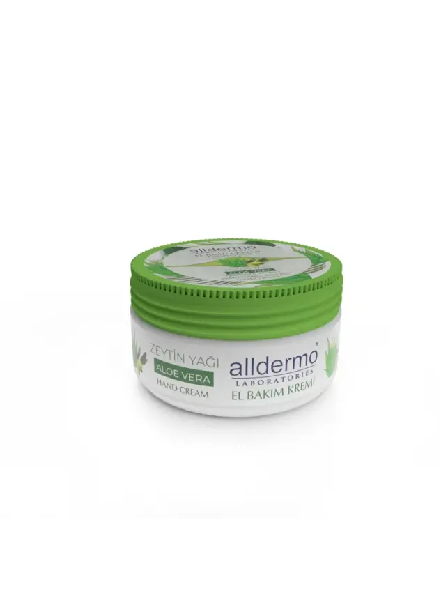 Alldermo El Bakım Kremi Zeytin Yağı Aloe Vera 150ml - 1