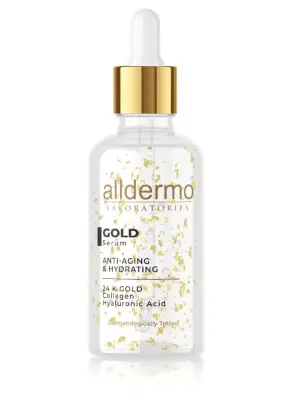 Alldermo Gold Serum - Kırışıklık Karşıtı & Nemlendirici - 30 ml - 2
