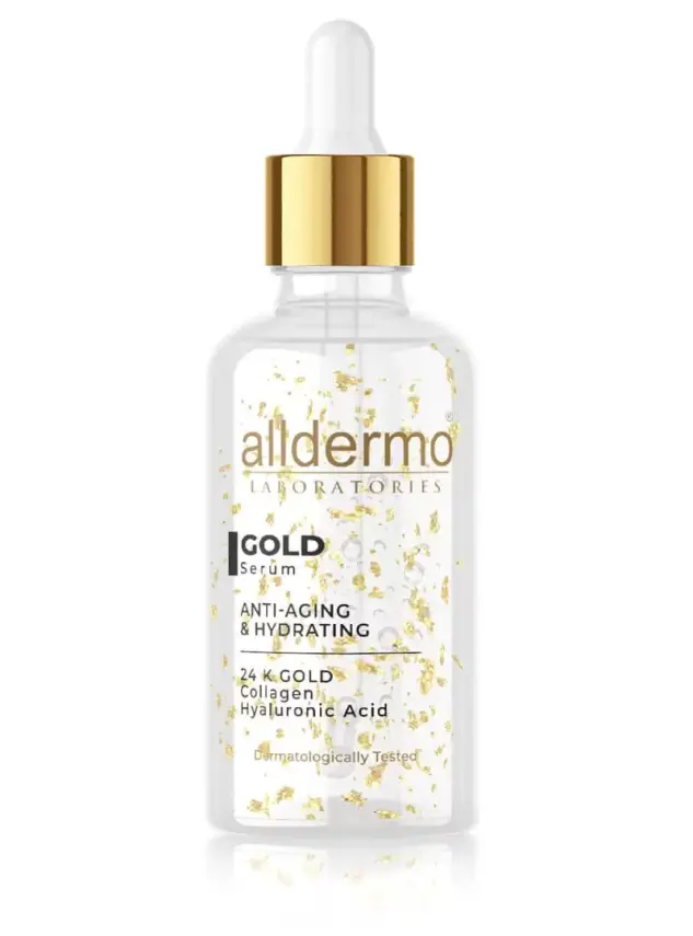 Alldermo Gold Serum - Kırışıklık Karşıtı & Nemlendirici - 30 ml - 2
