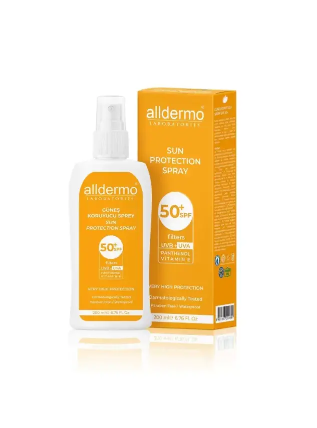 Alldermo Güneş Koruyucu Sprey SPF 50+ 200 ml - 2