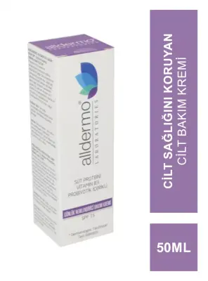 Alldermo Günlük Nemlendirici Bakım Kremi SPF15 50 ml - Alldermo
