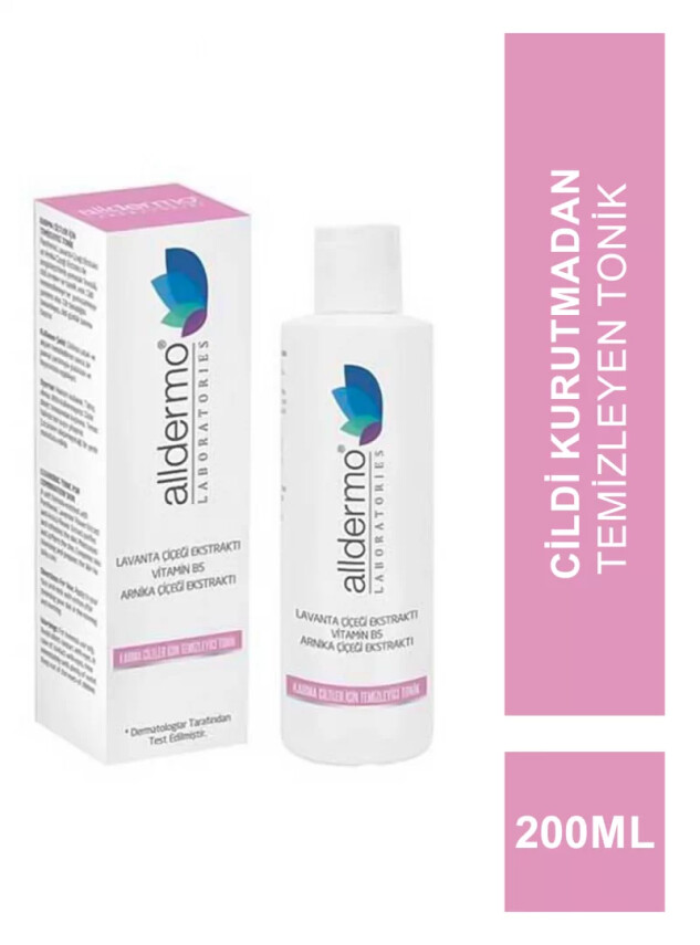 Alldermo Karma Ciltler İçin Temizleyici Tonik 200 ml - Alldermo