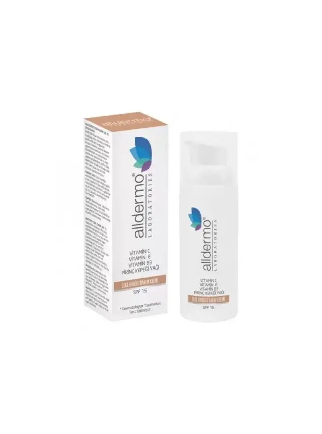 Alldermo Leke Karşıtı Bakım Kremi SPF15 50 ml - 2