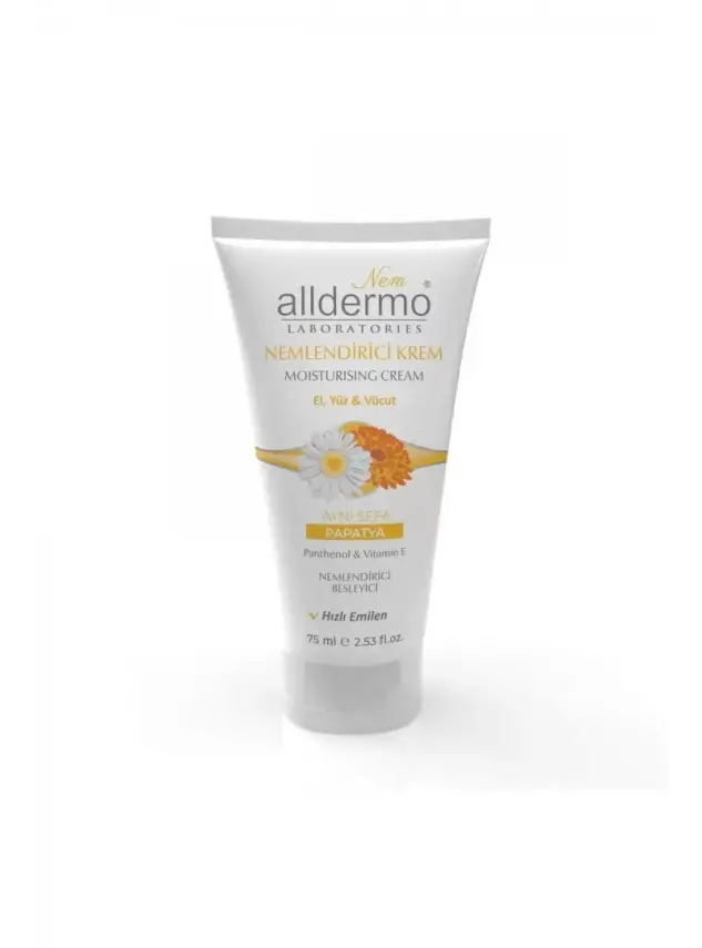 Alldermo Nemlendirici Krem Aynı Sefa Papatya 75ml - 1