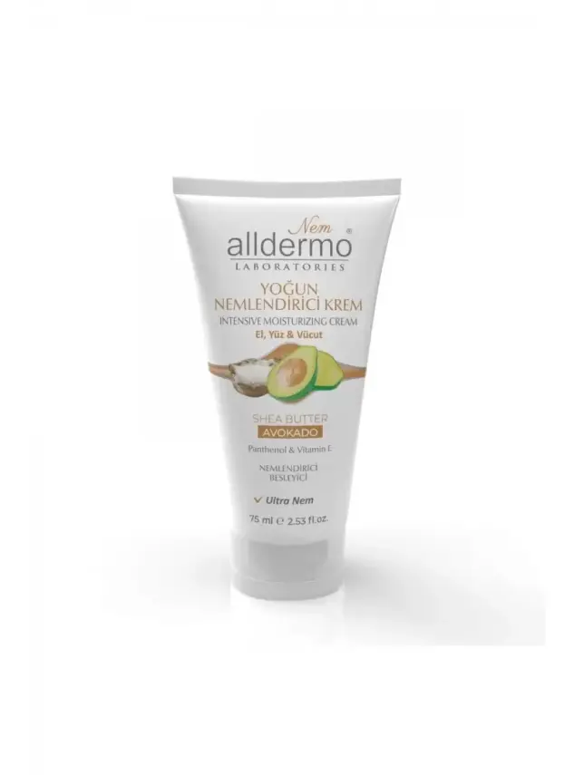 Alldermo Nemlendirici Krem Shea Butter Avokado 75ml - 1