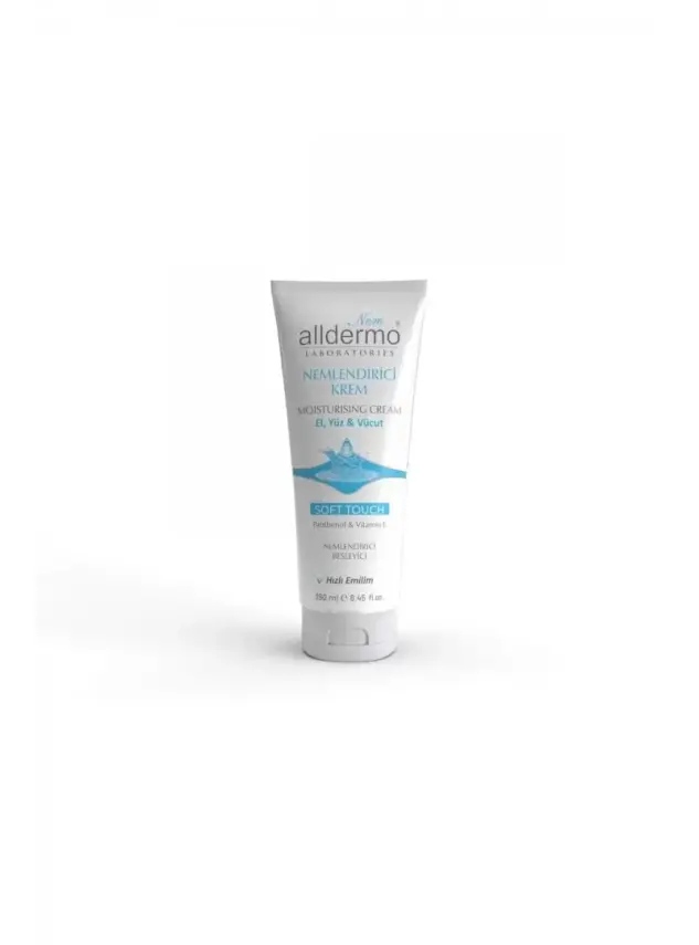 Alldermo Nemlendirici Krem Soft Touch 250ml - 1