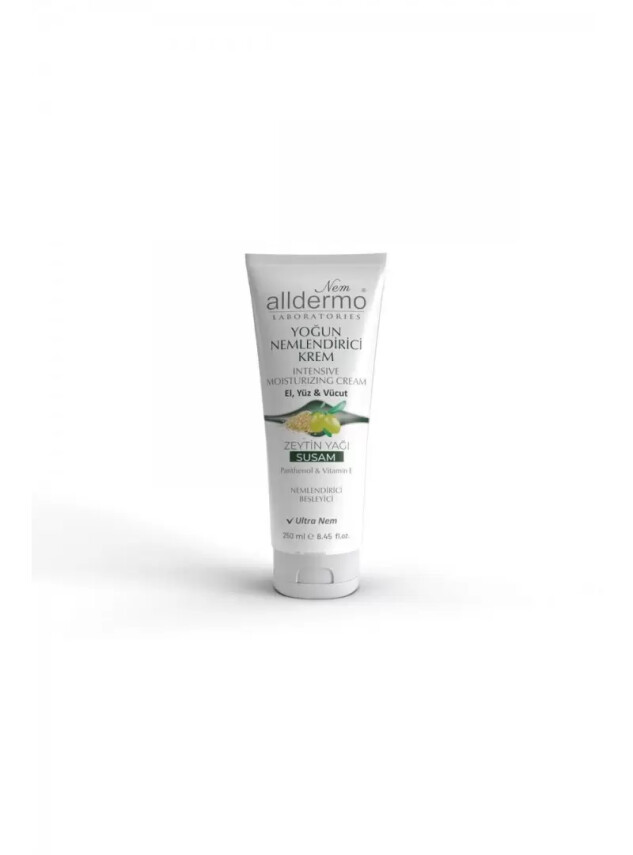 Alldermo Nemlendirici Krem Zeytin Yağı Susam 250ml - Alldermo