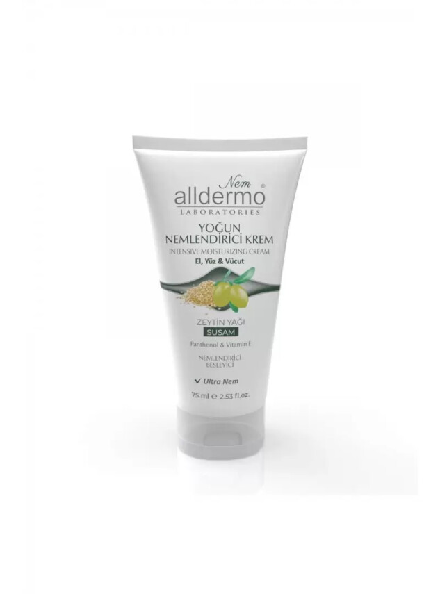 Alldermo Nemlendirici Krem Zeytin Yağı Susam 75ml - Alldermo