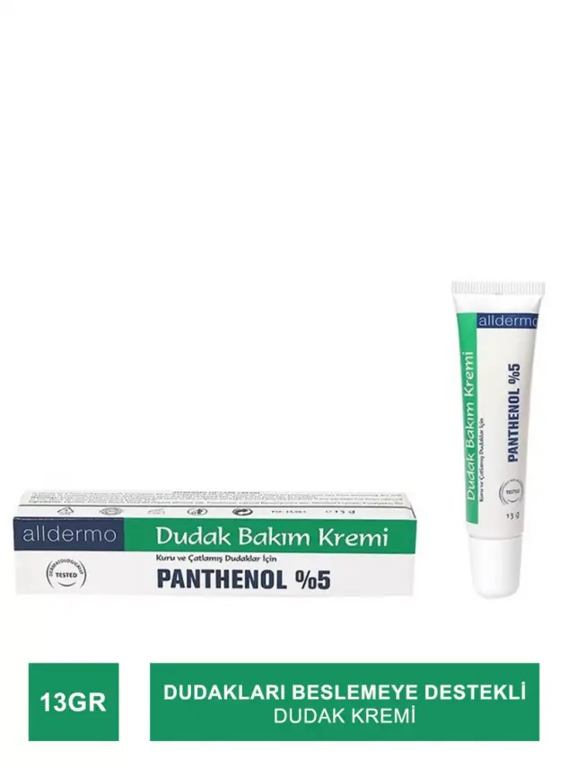 Alldermo Panthenol Dudak Kremi 13 gr - 1