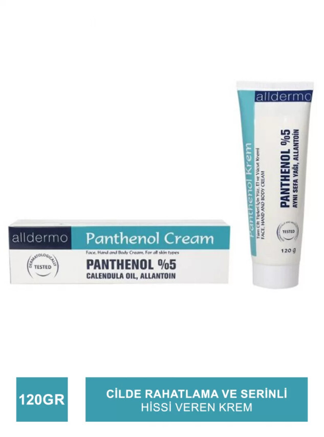 Alldermo Panthenol Krem 120 gr - Alldermo