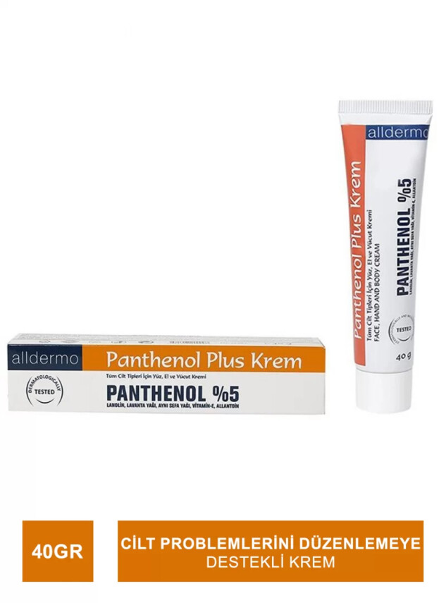 Alldermo Panthenol Plus Krem 40 gr - Alldermo