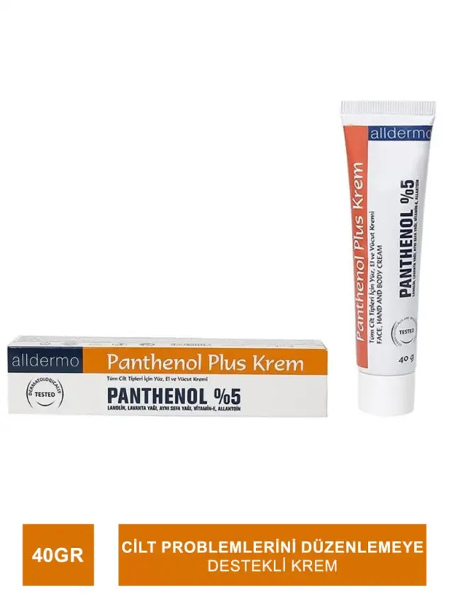 Alldermo Panthenol Plus Krem 40 gr - 1