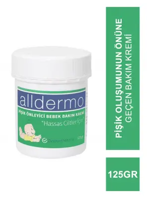 Alldermo Pişik Önleyici Bebek Bakım Kremi 125 gr - Alldermo