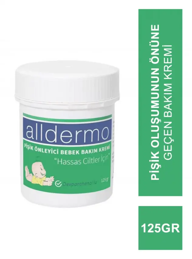 Alldermo Pişik Önleyici Bebek Bakım Kremi 125 gr - 1