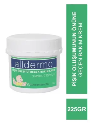 Alldermo Pişik Önleyici Bebek Bakım Kremi 225 gr - Alldermo
