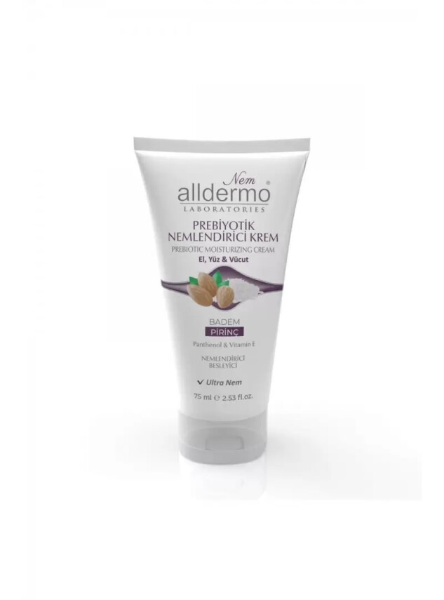 Alldermo Probiyotik Nemlendirici Krem Badem Pirinç 75ml - Alldermo