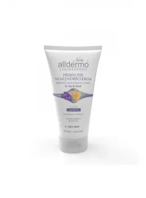 Alldermo Probiyotik Nemlendirici Krem Yulaf Lavanta 75ml - Alldermo