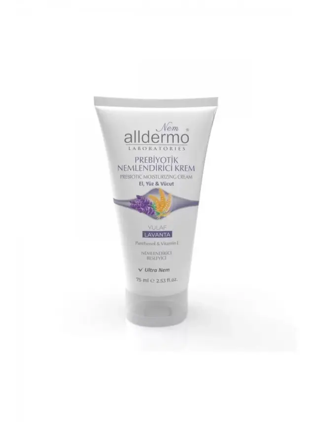 Alldermo Probiyotik Nemlendirici Krem Yulaf Lavanta 75ml - 1