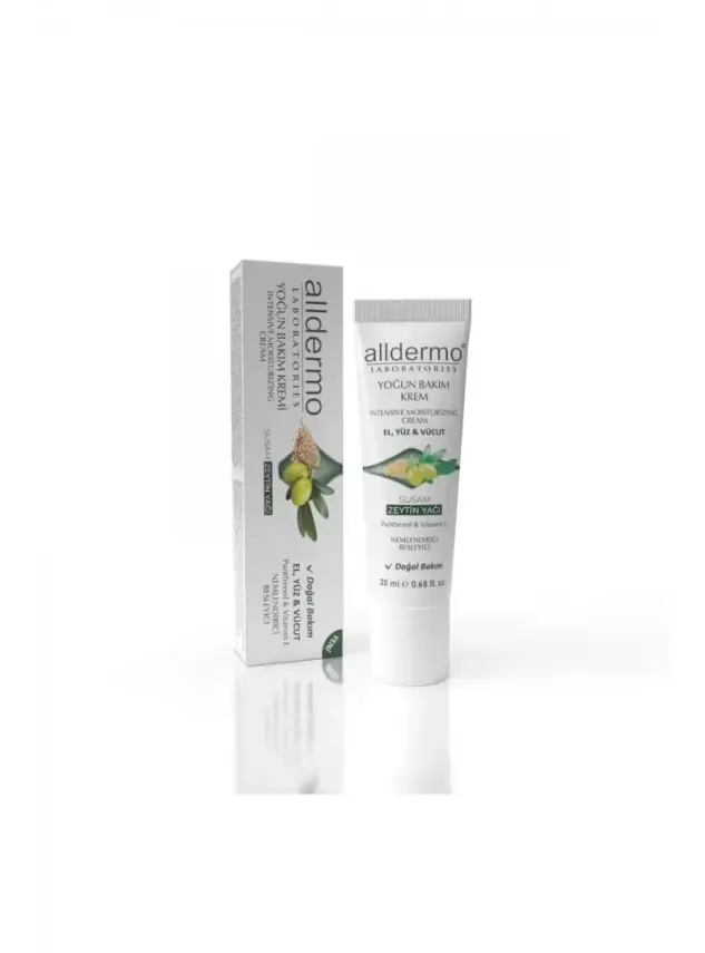 Alldermo Yoğun Bakım Kremi Susam Zeytin Yağı 20ml - 1