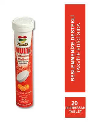 Apexis Multivitamin Efervesan 20 Tablet - Apexis