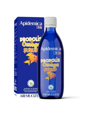 Apidemica Kids Propolis + Omega Şurup 150 ml - 2