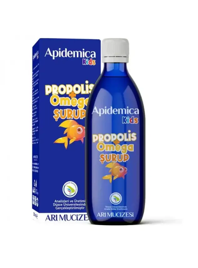 Apidemica Kids Propolis + Omega Şurup 150 ml - 2