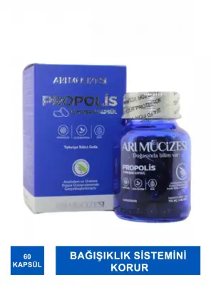 Apidemica Propolis 60 Yumuşak Kapsül - Apidemica