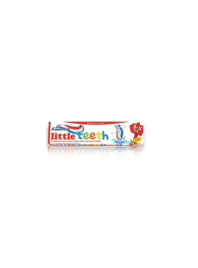 Aquafresh Little Teeth Diş Macunu 3-5 Yaş 50ml - 1