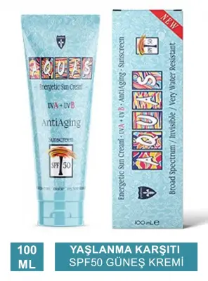 Aquas Yaşlanma Karşıtı SPF50 Güneş Kremi 100ml - 2