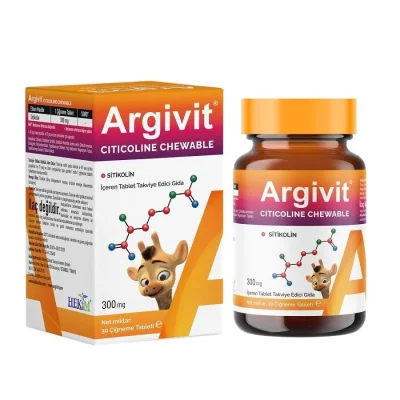 Argivit Citicoline 30 Çiğneme Tablet - HEKİM