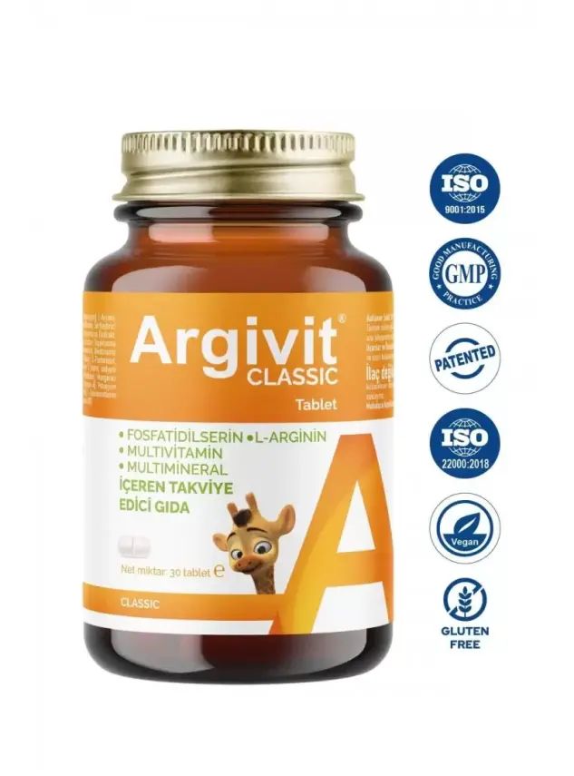 Argivit Classic Takviye Edici 30 Tablet - 2
