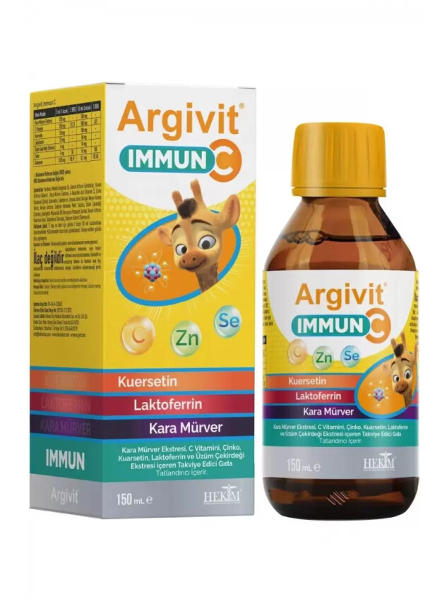Argivit İmmun C Şurup 150 ml - HEKİM